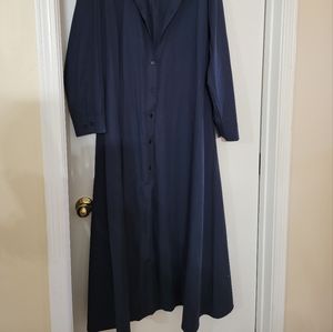 Plus Size Cotton Maxi Dress